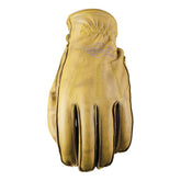 Five 5 Gloves 04 CUSTOM IOWA 66 Leather Men's Motorcycle Glove S~XXXL Brush Gold